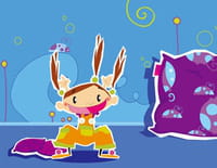 Mila raconte 1001 histoires : Le crocodile et le singe