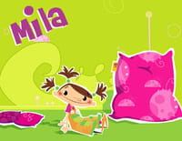 Mila raconte 1001 histoires : Le crocodile et le singe